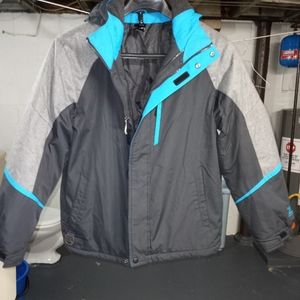 Boy's  Zero Xposur Winter Coat with Removable Liner - Sz Boys Large 14/16